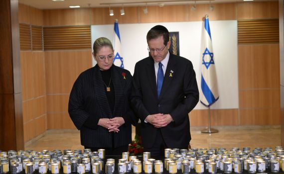 הרצוג: "עינינו ראו השנה מראות שלא חשבנו שנראה"