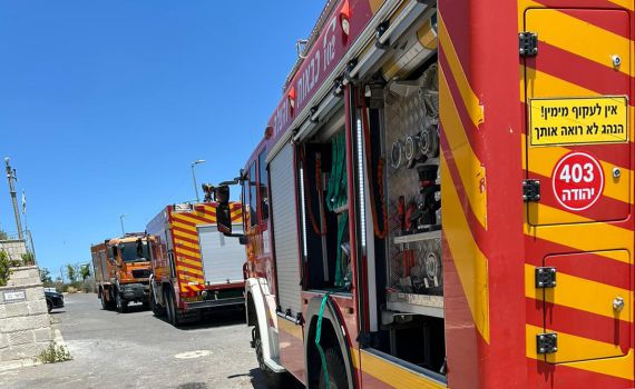 סגרו חלונות: שריפה ביישוב אפרת – חשד להצתה