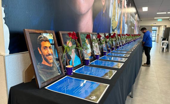 לא שיערנו שהמחיר יהיה אנחנו: קיבוץ ניר עוז בטקס