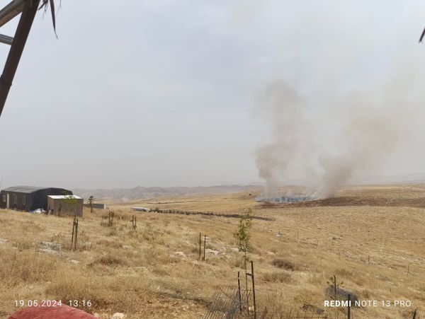 עליית מדרגה: בתוך שעה – 2 הצתות בחוות רימונים