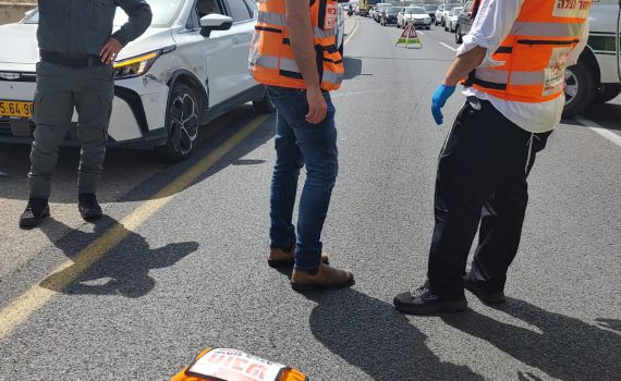 גבר נפצע אנוש בתאונה סמוך לנס ציונה