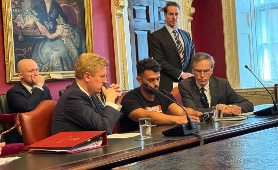 סרטון התצפיתניות הוצג לסגן ראש הממשלה הבריטי