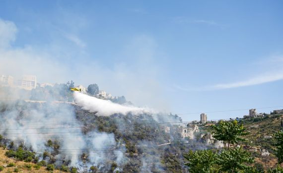 השריפה בירושלים: הושגה שליטה על הלהבות