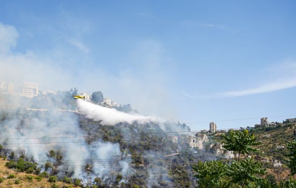 השריפה בירושלים: הושגה שליטה על הלהבות