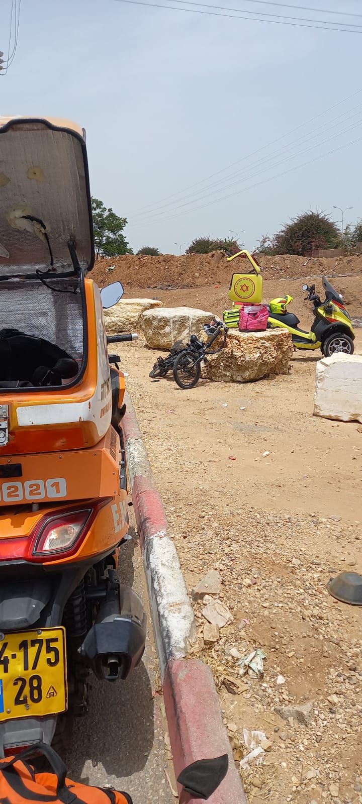 נתניה: רוכבת אפניים בת 80 נפצעה אנוש