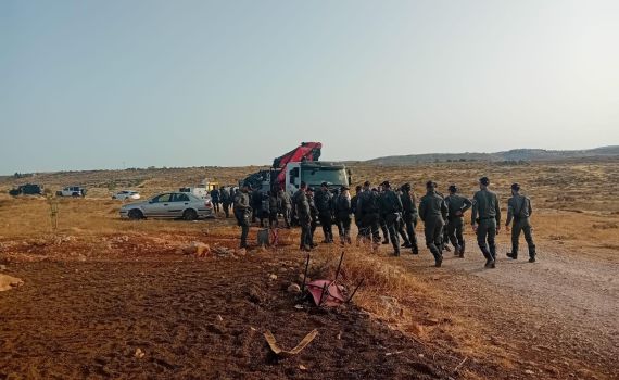 מאות שוטרים פשטו על שדה יונתן ואור מאיר בבנימין