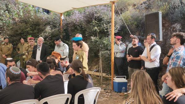 "ה' נתן, ה' לקח": הובא למנוחות סמ"ר ידידיה אזוגי