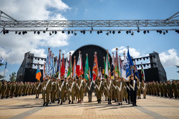 צפו: ההכנות של צה"ל לטקס הדלקת המשואות