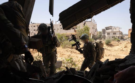 צפו: לוחמי 636 בקרבות עם מחבלים בג'באליה