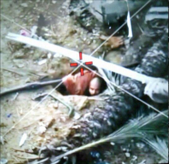 מחבל הציץ מפיר וחוסל, אמל"ח הוחבא בכריות