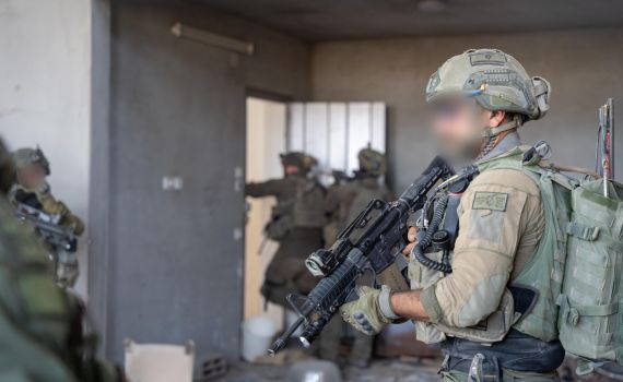 תיעוד מעזה: כך הושמדה מנהרה באורך 800 מטר