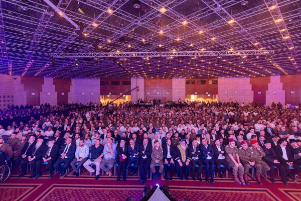 "ברגע האמת אנו מאוחדים": טקס הזיכרון לציבור החרדי