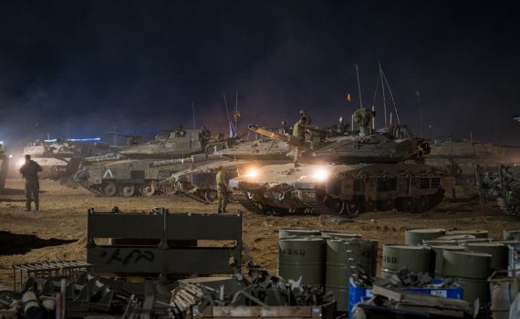 חזר ללחימה: צה"ל פועל ב-3 גזרות,120 מטרות הופצצו