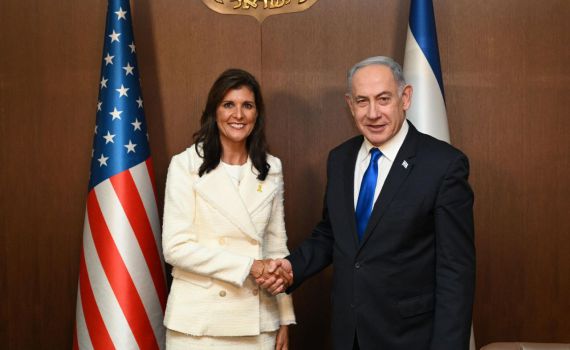 ניקי היילי לנתניהו: "אמריקה צריכה לעמוד לצידכם"