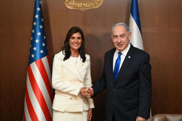ניקי היילי לנתניהו: "אמריקה צריכה לעמוד לצידכם"