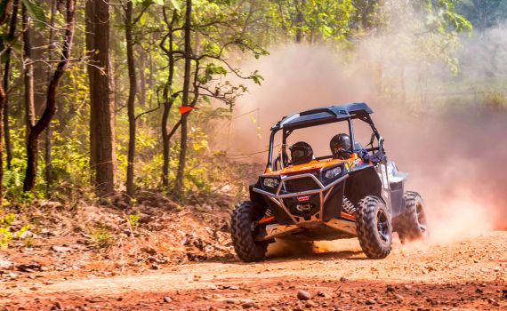 טרקטורון התהפך סמוך למושב זוהר: בן 60 נפצע באורח קשה