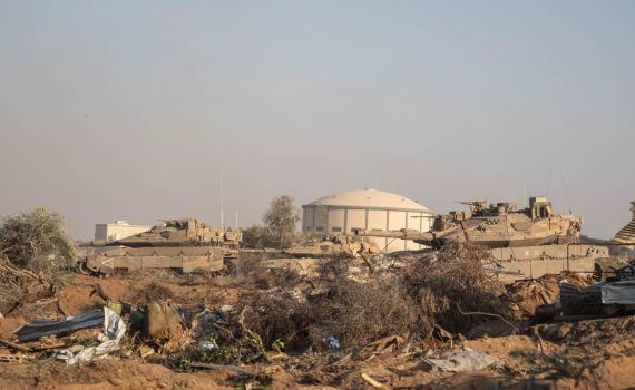 מתחת לעמדה של האו"ם: זה מה שצה"ל מצא במרכז הרצועה