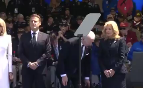 התיעוד שעורר סערה: ביידן נצפה שוב באירוע מביך