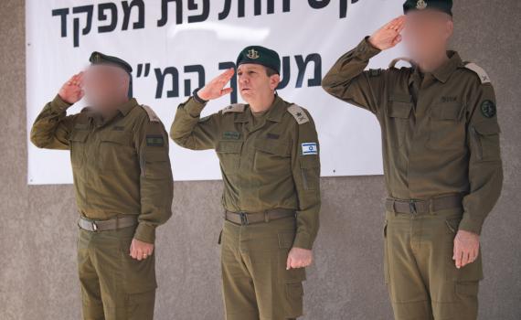 במקום ע': תא"ל י' נכנס לתפקידו באגף המבצעים באמ"ן