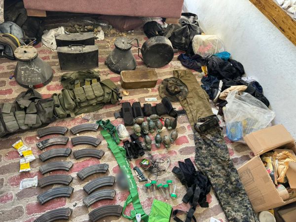 צה"ל מצא מטעני חבלה בתוך שקים של אונר"א