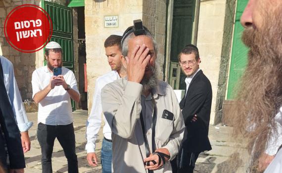 מניח התפילין בהר הבית לא יגיע לשימוע במשטרה