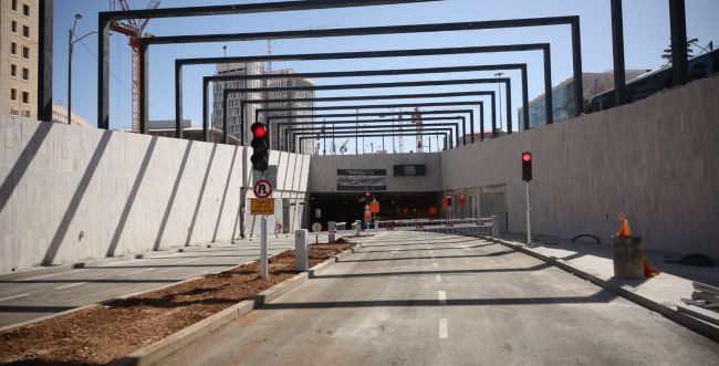 ירושלמים שימו לב: מנהרת שז"ר תיסגר למשך שבוע