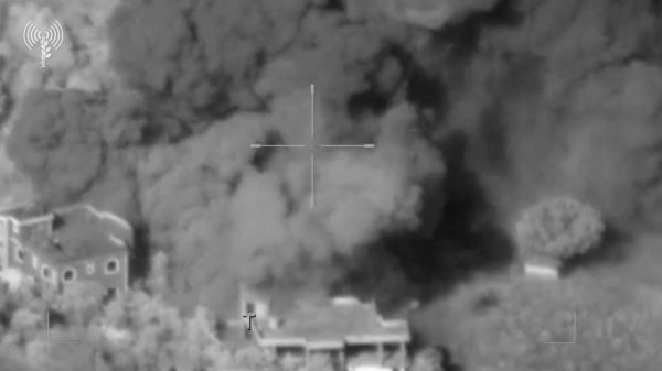 בתגובה להפלת הכטב"מ: צה"ל תקף יעדי חיזבאללה