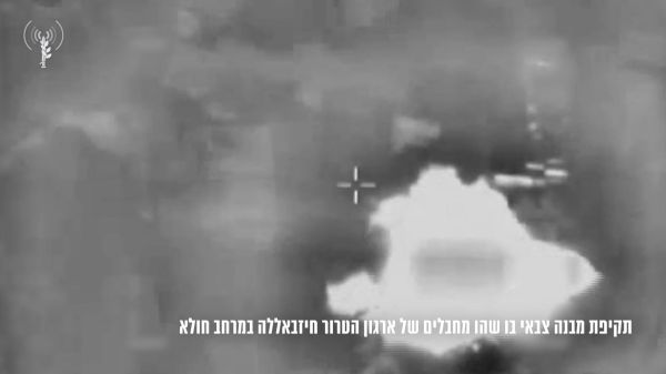צה"ל תקף חוליות מחבלים ששהו במבני חיזבאללה