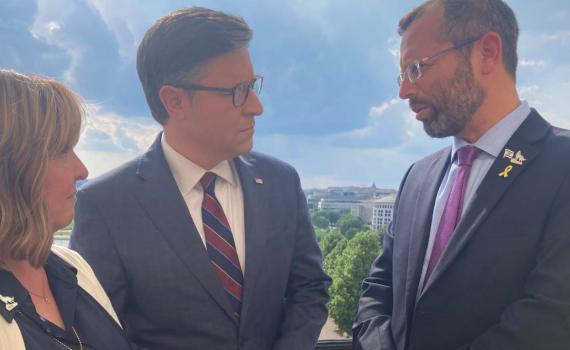 הסנאטורים לישראל גנץ: "נתנגד למדינה פלסטינית"