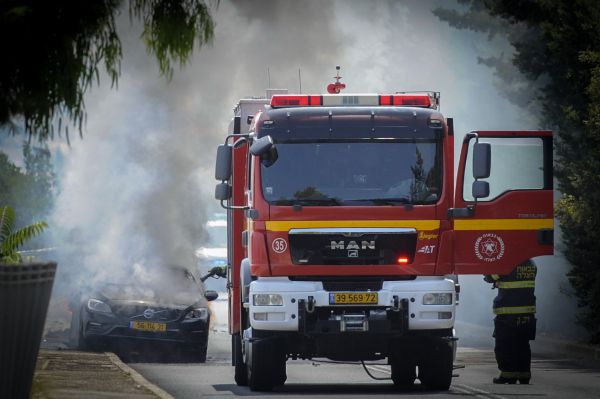 שתי צעירות נפצעו מפיצוץ רכב בעמק יזרעאל