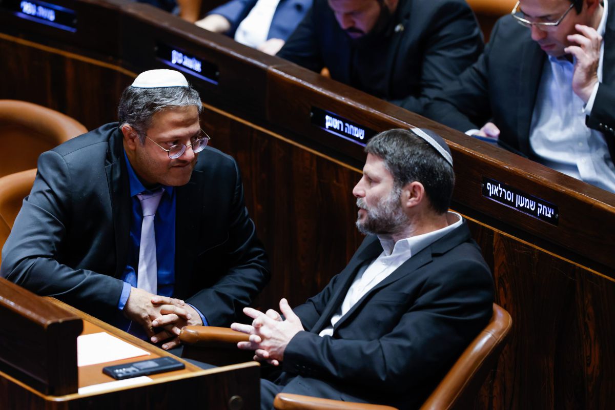 בן גביר הצביע נגד החוק שמיטיב עם הפורעים