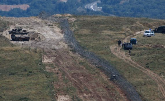 בעקבות ירי נ"ט לצפון: שריפה פרצה במשגב עם