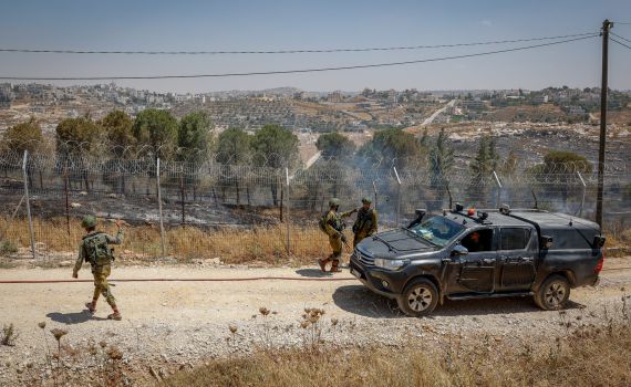 ראשוני: נסיון פיגוע דקירה במגדל עוז, מחבל נוטרל