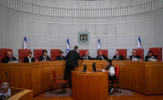 מהומה בדיון בבג"ץ על חוק הגיוס: "נמות ולא נתגייס". צפו