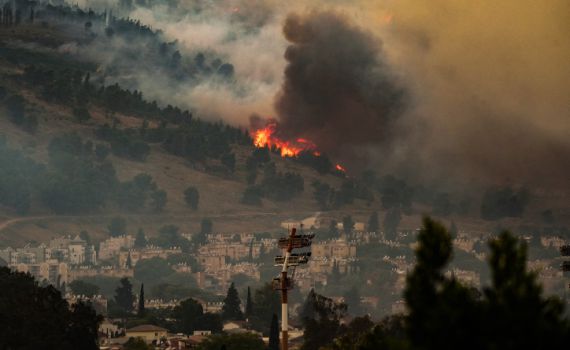 השריפות בצפון: 16 פצועים קל משאיפת עשן