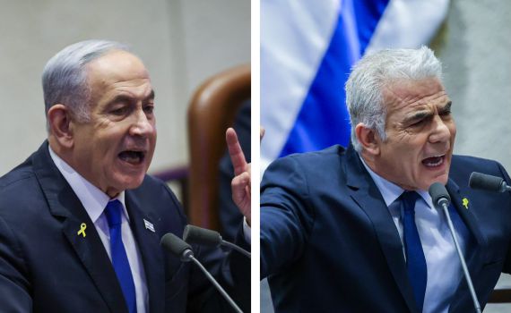 לפיד: רחוב לא יקראו עליך; נתניהו: מעניינת אותך מזרקה?