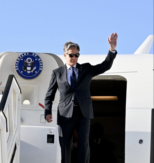 בפעם השמינית: בלינקן נחת בישראל לביקור מדיני