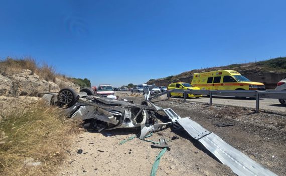 הקטל בדרכים: צעיר כבן 18 נהרג בתאונה בכביש 2