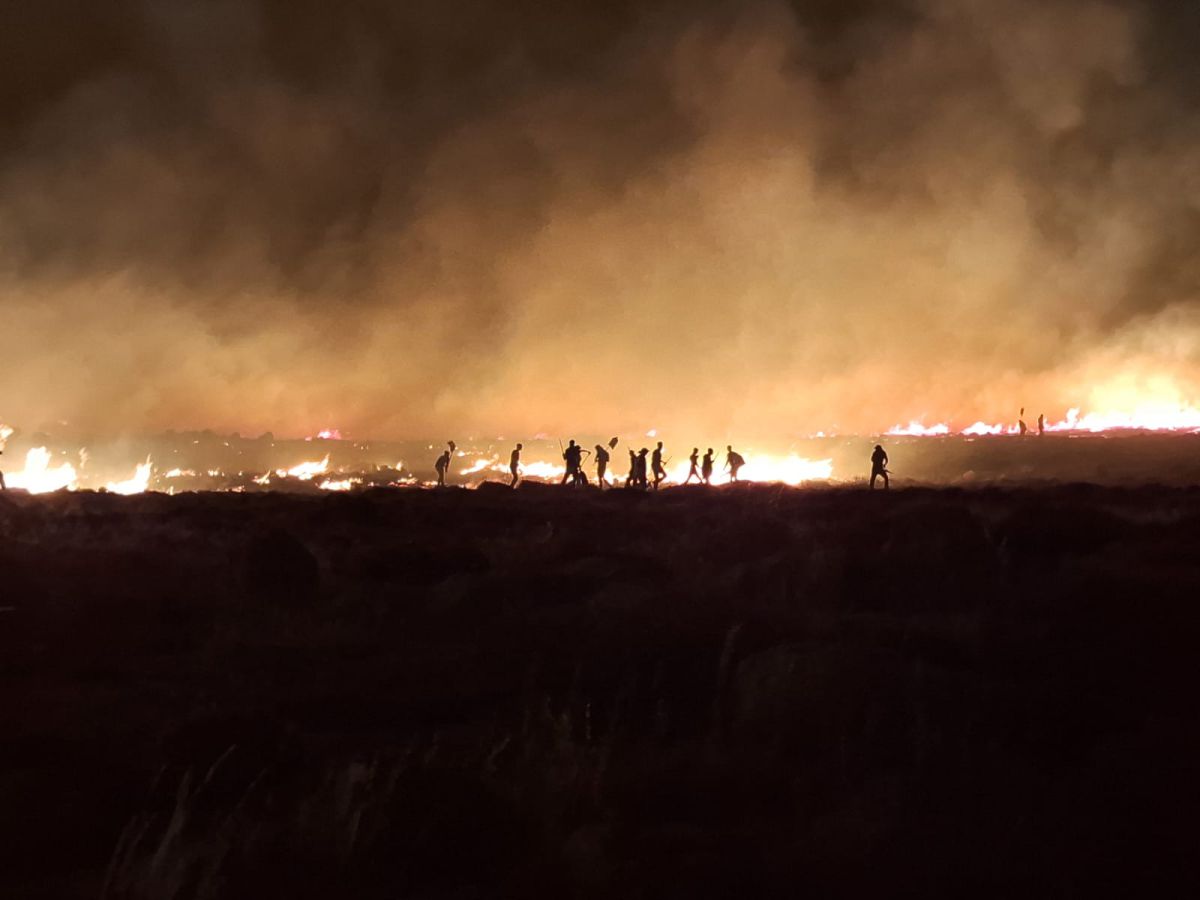 טרור ההצתות: שריפת ענק בחווה בה נרצח בנימין אחימאיר