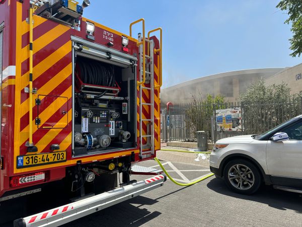 שריפה בבית ספר בהר חומה: התלמידים פונו