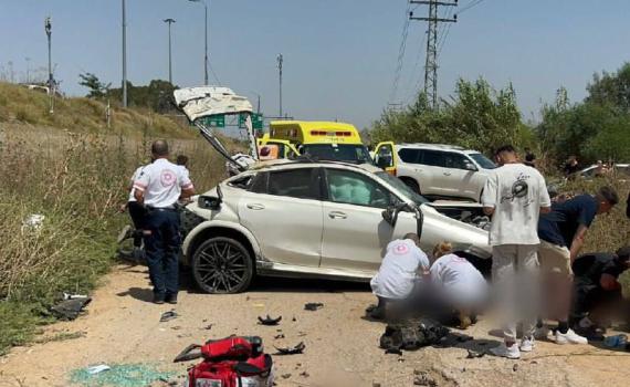 תאונה קשה בכביש 5: ילד בן 10 פצוע אנוש