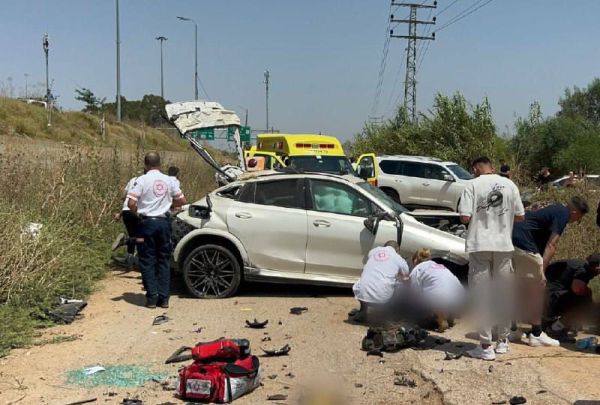 תאונה קשה בכביש 5: ילד בן 10 פצוע אנוש