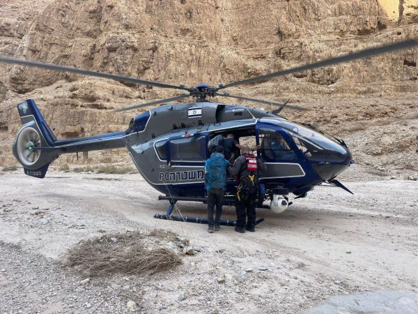 ב-46 מעלות: שלושה מטיילים תקועים במדבר יהודה