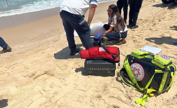 אשדוד: גופת גבר כבן 30 נפלטה מהמים
