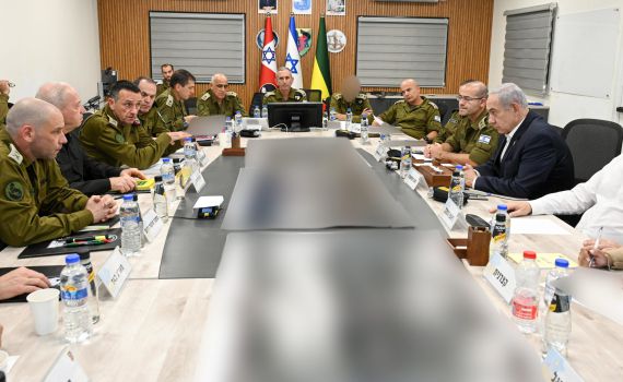 נתניהו קיים הערכת המצב: על הפרק, סיום הלחימה ברפיח