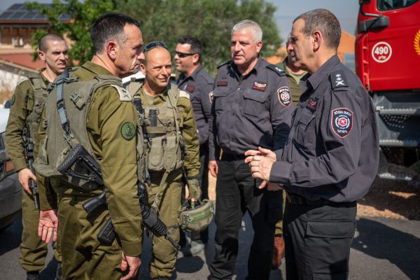 הרמטכ"ל בצפון: "צה"ל מוכן להחלטת התקיפה"