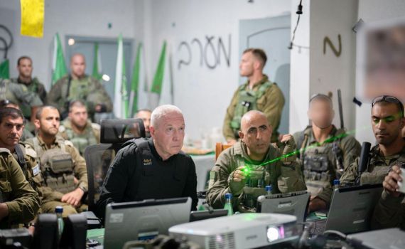 גלנט ברפיח: "הגענו למקומות שחמאס לא חלם שנבוא"