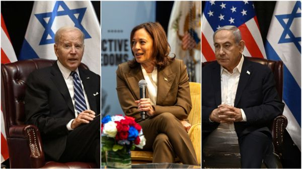 במשך כ-50 דקות: ביידן והאריס שוחחו עם נתניהו