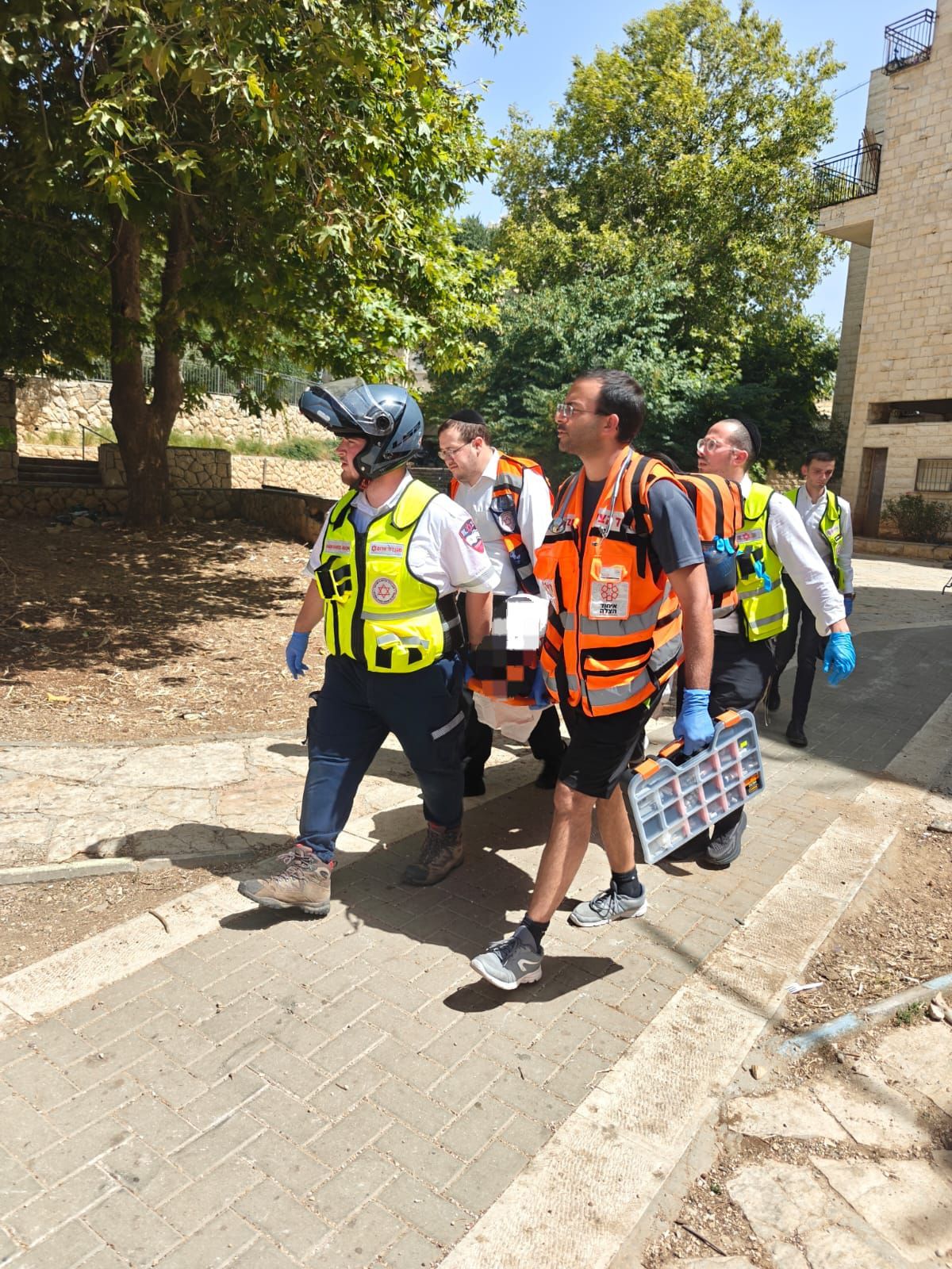 ירושלים: בן 70 נפצע בינוני כשנפל מגובה בסולם יעקב
