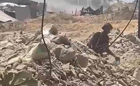 צה"ל שוב נכנס לחאן יונס: 40 הרוגים פלסטינים